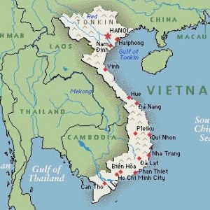 En route to Vietnam